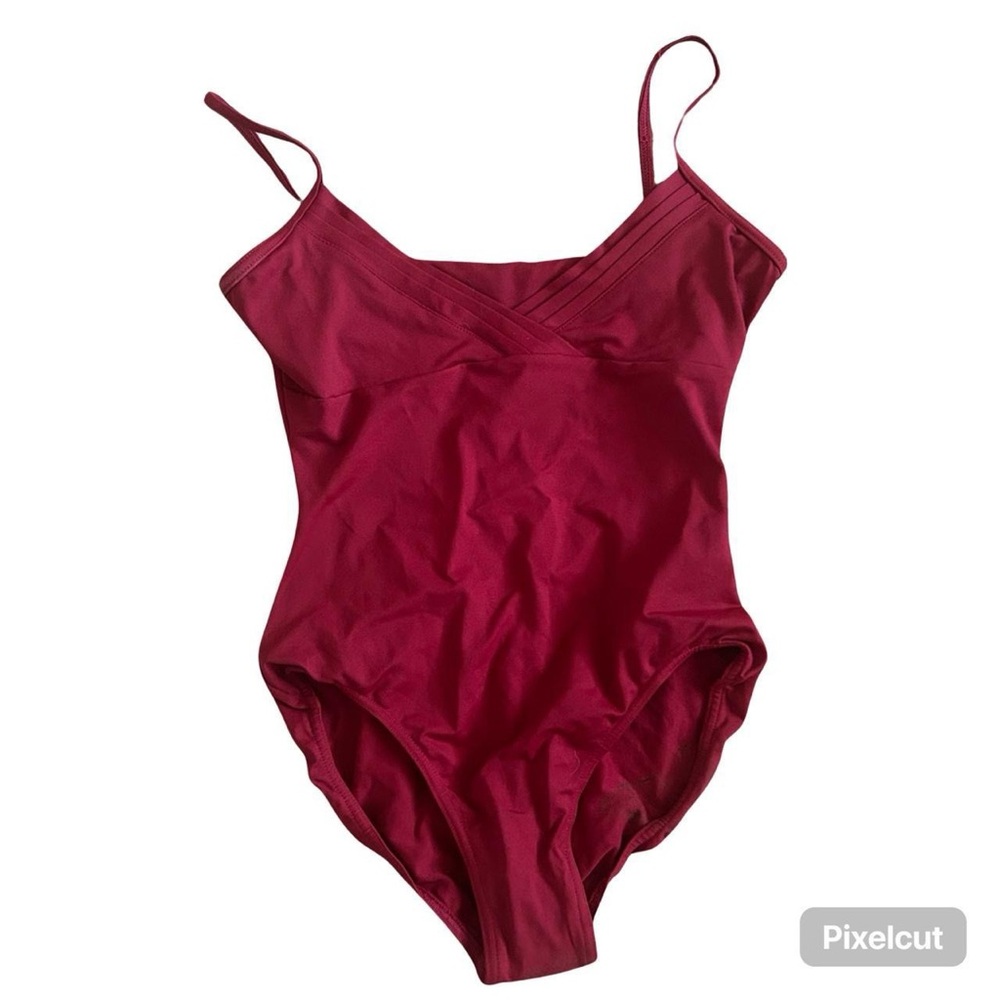 Red Mirella Leotard